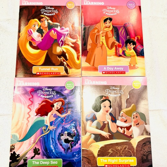 Sold! Disney Learning Princess Phonics Books - Picture 3 of 4